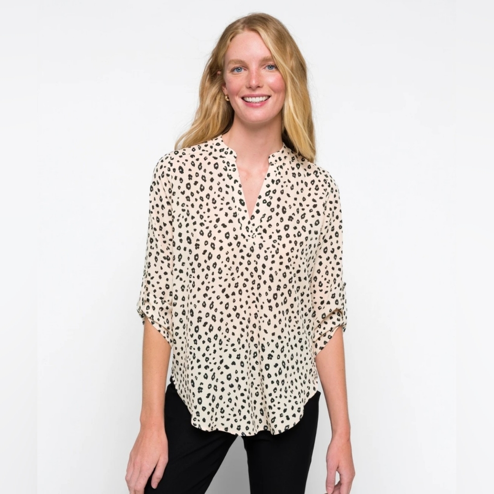 Lush Warren Slip Neck Blouse NWT